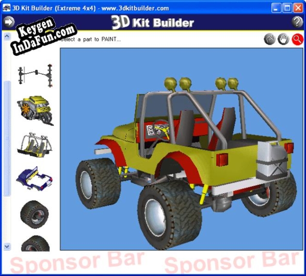 3D Kit Builder (Extreme 4x4) Key generator