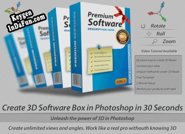 Registration key for the program 3D Software Boxes
