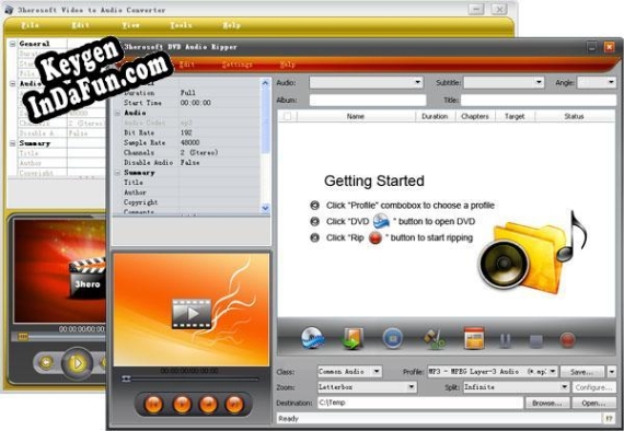 Key generator for 3herosoft DVD to Audio Suite