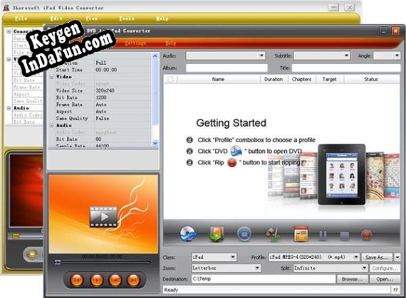 3herosoft DVD to iPad Suite Key generator