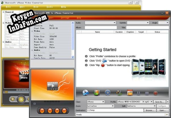 Free key for 3herosoft DVD to iPhone Suite