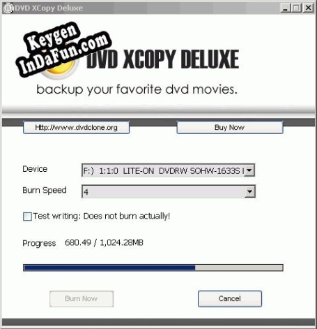 3X DVD copy Deluxe key free