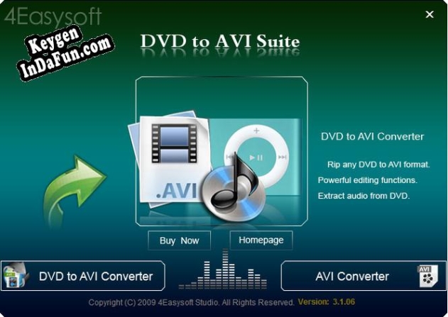 Free key for 4Easysoft DVD to AVI Suite