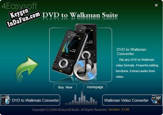 4Easysoft DVD to Walkman Suite key generator