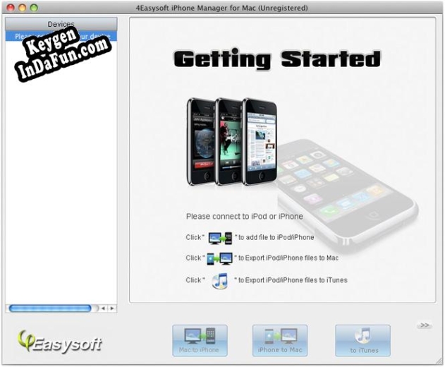 4Easysoft iPhone Manager for Mac Key generator