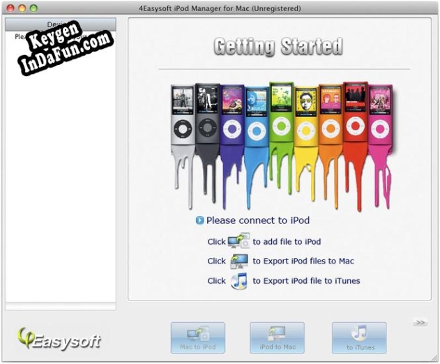 Key for 4Easysoft iPod Manager for Mac