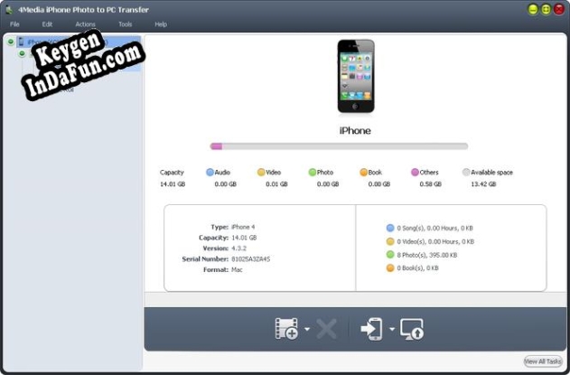 4Media iPhone Photo to PC Transfer key free