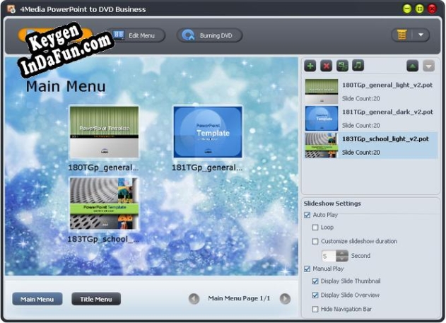 4Media PowerPoint to DVD Personal key generator