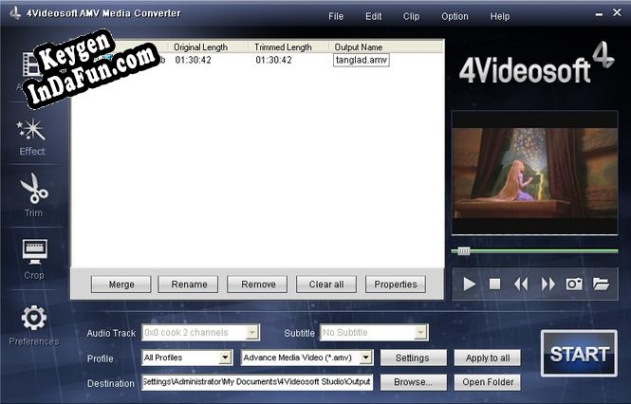 4Videosoft AMV Media Converter serial number generator