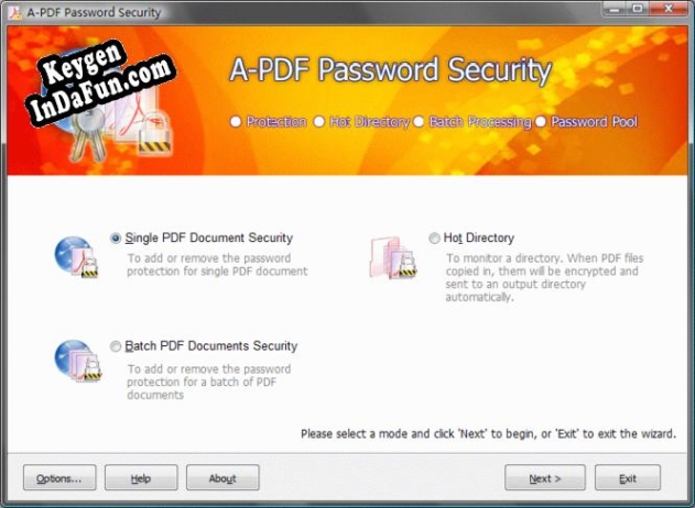 A-PDF Password Security serial number generator