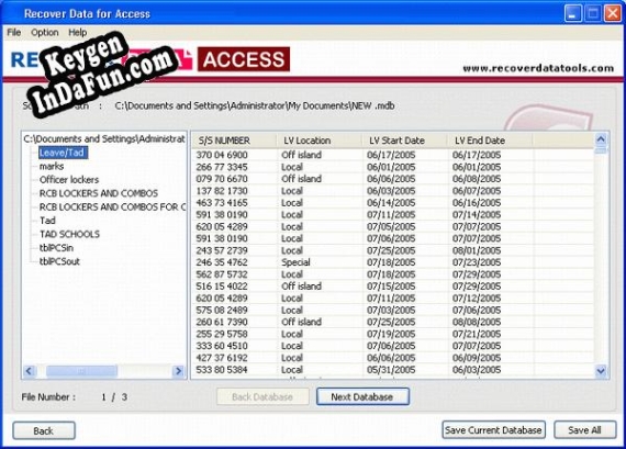 Key generator (keygen) Access File Recovery Software