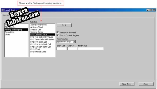 Key for Access-To-Excel Tool