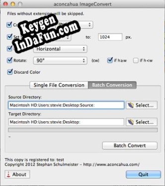 Key generator (keygen) Aconcahua ImageConvert Win