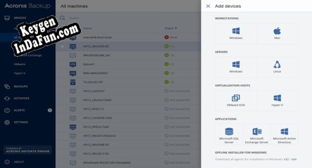 Acronis Backup Standard key free