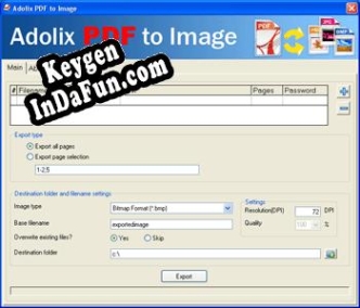 Key for Adolix PDF to Image