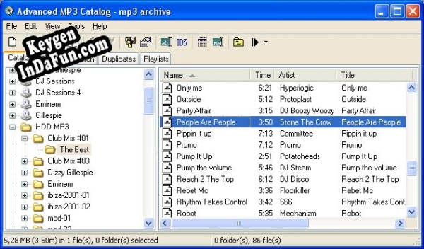 Advanced MP3 Catalog Pro key generator