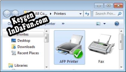 Activation key for AFP Printer