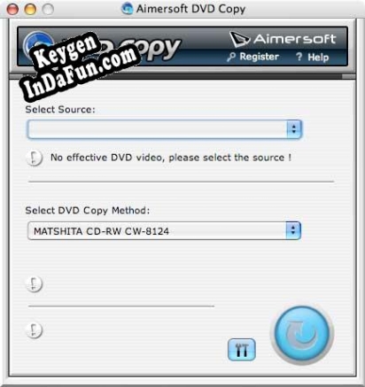 Aimersoft DVD Copy for Mac serial number generator