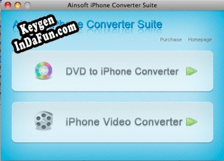 Ainsoft iPhone Converter Suite for Mac activation key