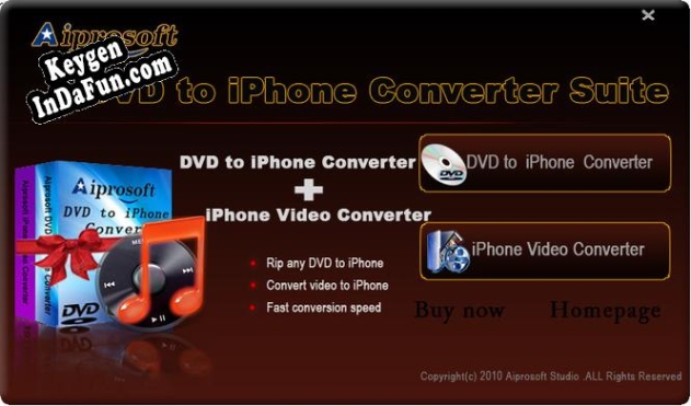 Free key for Aiprosoft DVD to iPhone Converter Suite