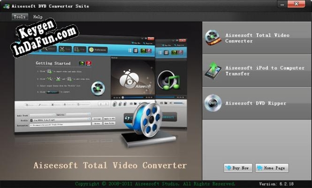 Free key for Aiseesoft DVD Converter Suite