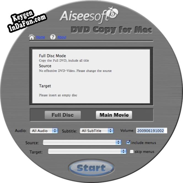 Aiseesoft DVD Copy for Mac Key generator