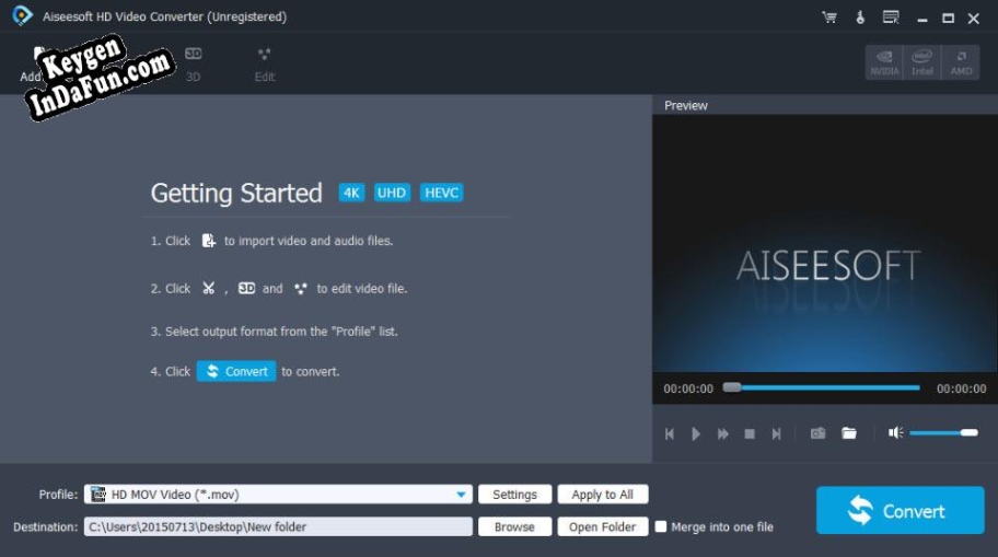 Aiseesoft HD Video Converter key free