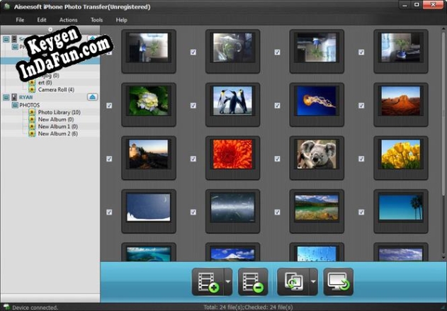 Aiseesoft iPhone Photo Transfer key generator