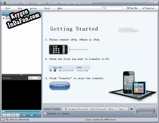 Aiseesoft iPhone to Computer Ultimate key generator