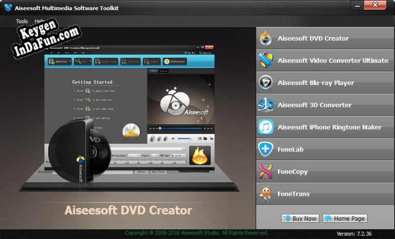 Aiseesoft Multimedia Software Toolkit key generator