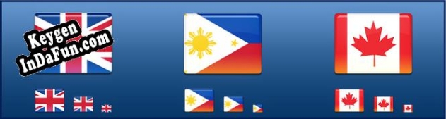 All-in-One Country Flag Icon Set key free