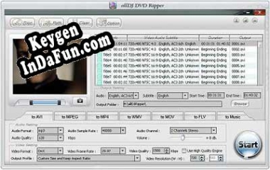 Key for Alldj DVD Ripper