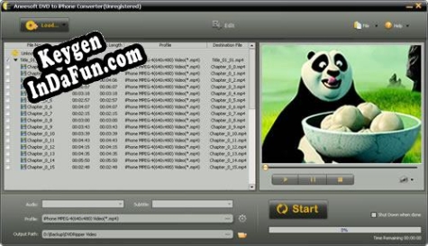 Aneesoft DVD to iPhone Converter activation key