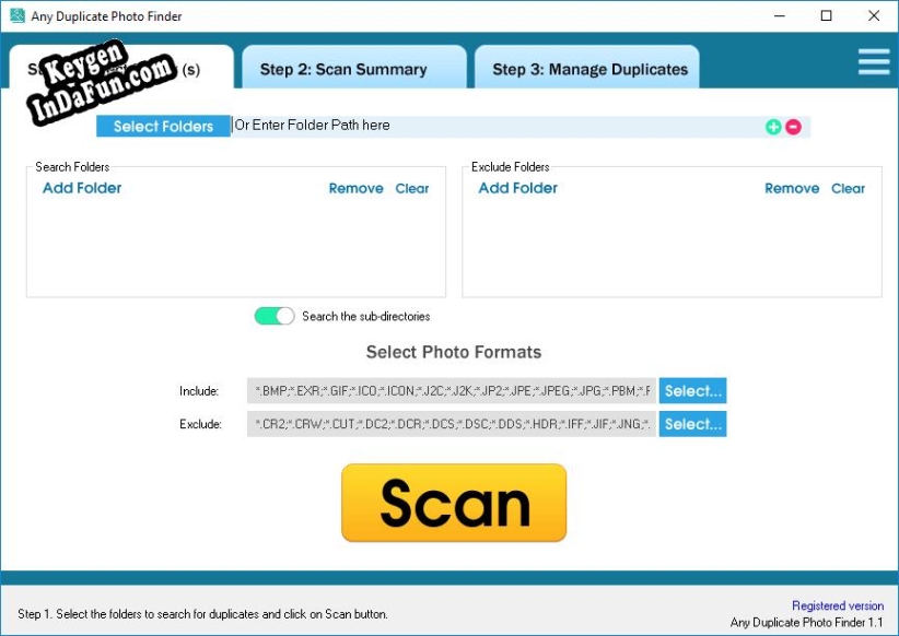 Activation key for Any Duplicate Photo Finder