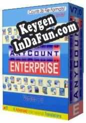 Activation key for AnyCount - Corporate License (4 PCs) - Upgrade to Version 7.0 Enterprise