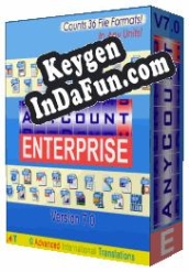 Free key for AnyCount - Personal License - Upgrade to Version 7.0 Enterprise
