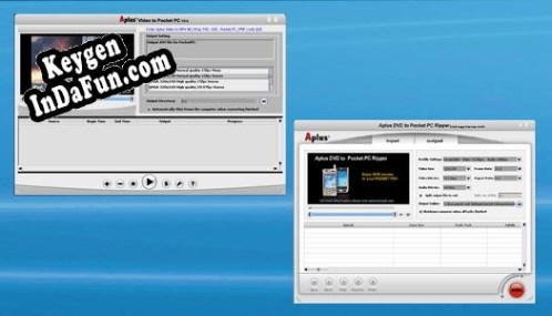 Free key for Aplus DVD Video to PPC Ripper
