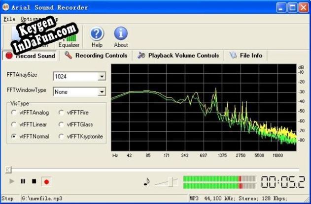 Arial Sound Recorder key generator