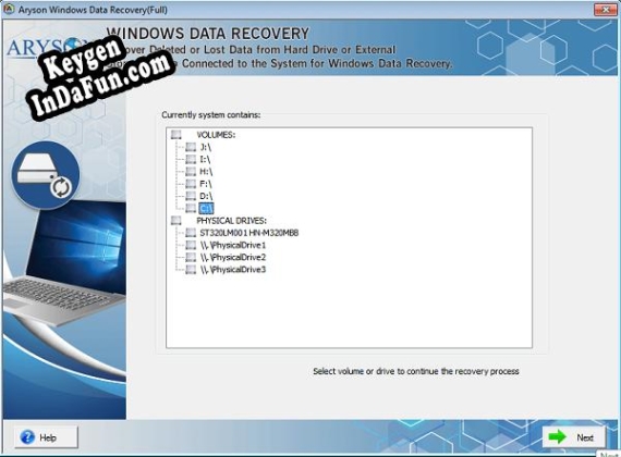 Key for Aryson Windows Data Recovery