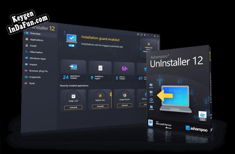 Key generator (keygen) Ashampoo UnInstaller