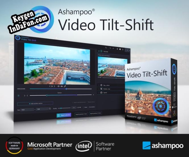 Ashampoo Video Tilt-Shift activation key