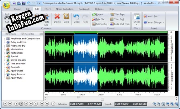 Audio Record Edit Toolbox key free
