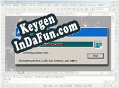 Key for AutoDWG PDF to DWG importer 2009.09