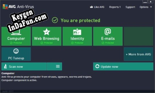 Activation key for AVG AntiVirus