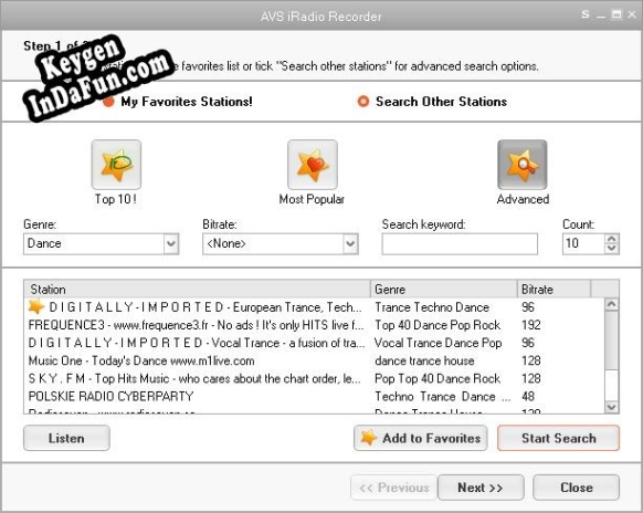 AVS iRadio Recorder Key generator