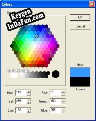 Key for axColorPicker