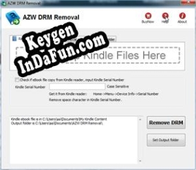 AZW DRM Removal activation key