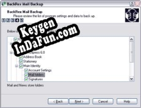 BackRex Mail Backup activation key