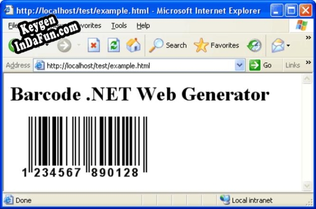 Free key for BarCode ASP.NET Web Control 1.5