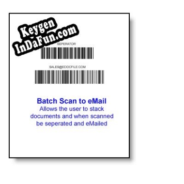 Batch Scan to Email key generator